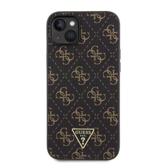 Husa pentru  iPhone 15 Plus Guess - Hardcase 4G Series - negru