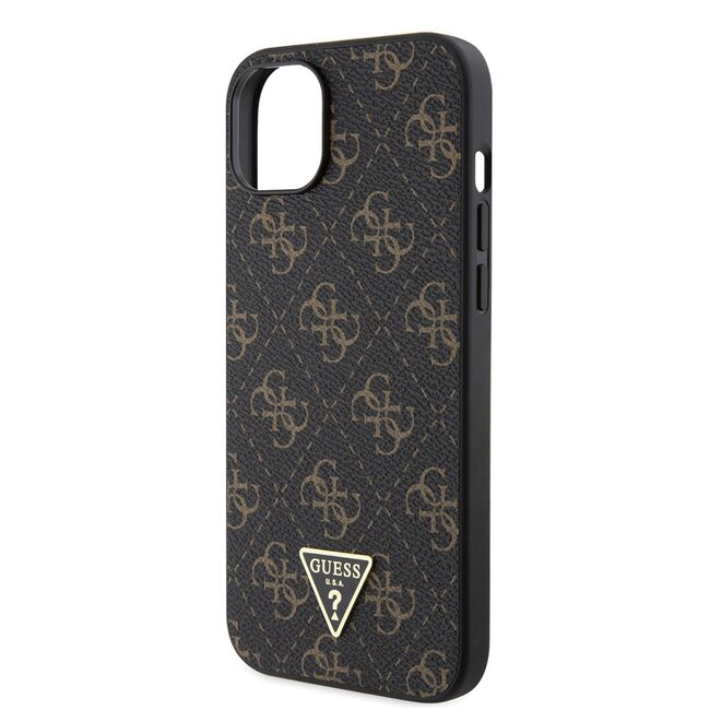 Husa pentru  iPhone 15 Plus Guess - Hardcase 4G Series - negru