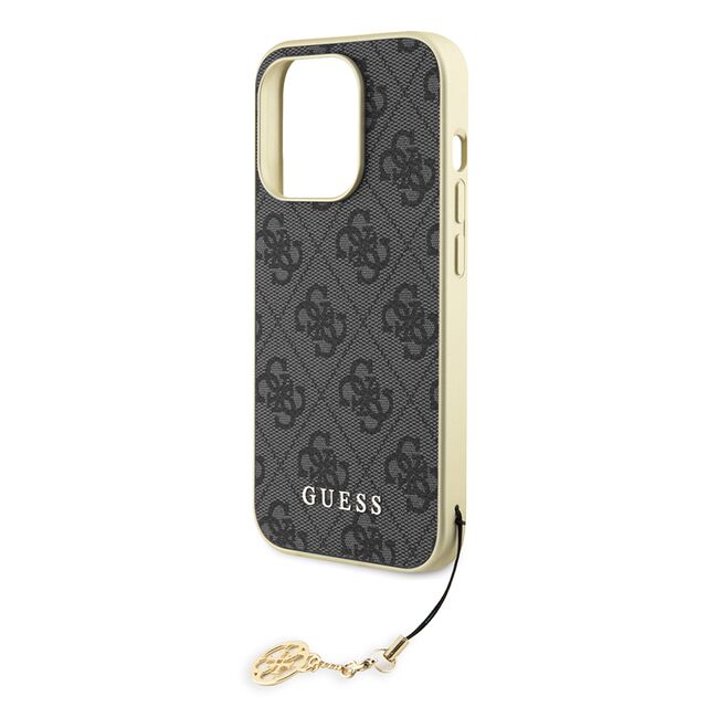 Husa pentru  iPhone 15 Pro Guess - Hardcase 4G Series - grey