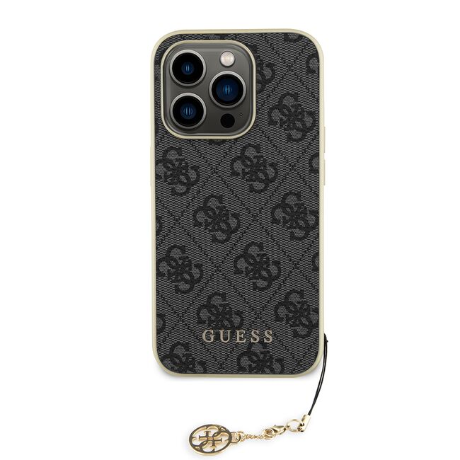 Husa pentru  iPhone 15 Pro Guess - Hardcase 4G Series - grey