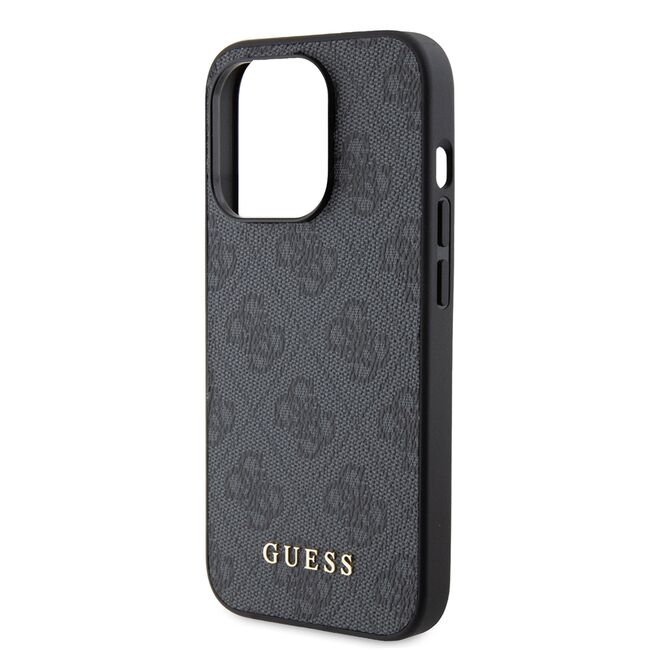 Husa pentru  iPhone 15 Pro Guess - Hardcase 4G Series - gri