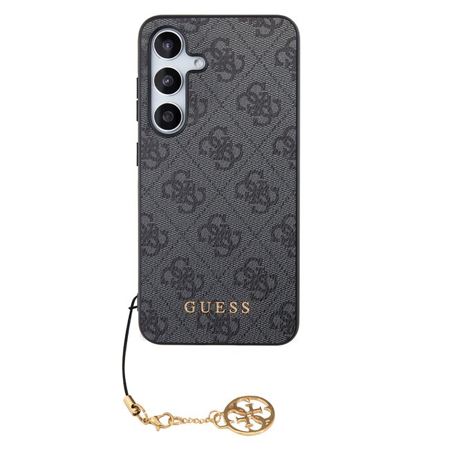 Husa pentru  iPhone 15 Pro Guess - Hardcase 4G Series - maro inchis