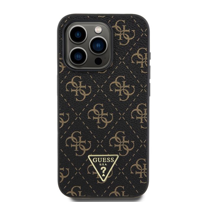 Husa pentru  iPhone 15 Pro Guess - Hardcase 4G Series - negru