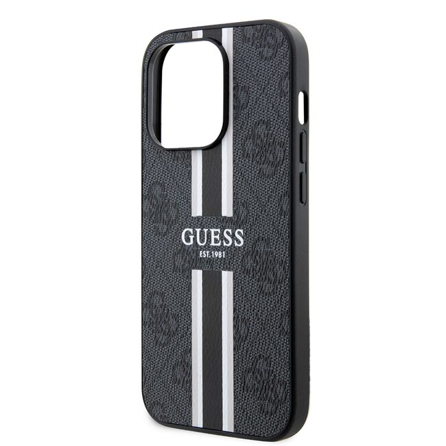 Husa pentru  iPhone 15 Pro Max Guess - Hardcase 4G Series - negru denim