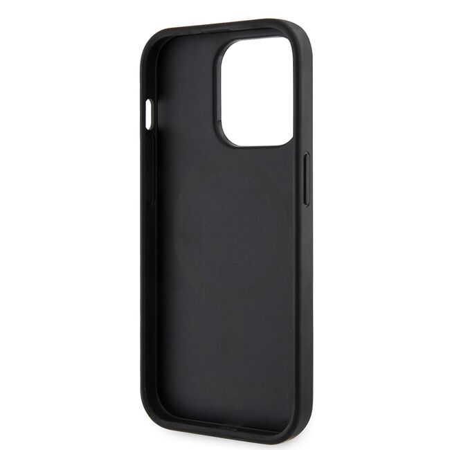 Husa pentru  iPhone 15 Pro Max Guess - Hardcase 4G Series - negru denim