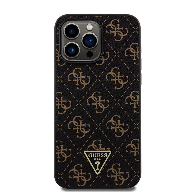 Husa pentru  iPhone 15 Pro Max Guess - Hardcase 4G Series - negru