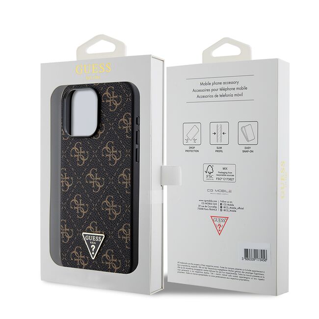 Husa pentru  iPhone 15 Pro Max Guess - Hardcase 4G Series - negru