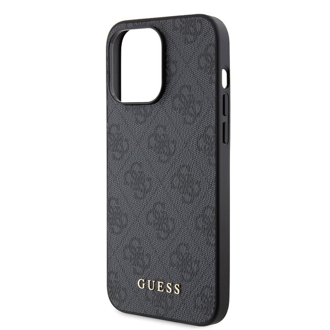 Husa pentru  iPhone 15 Pro Max cu MagSafe Guess - Hardcase 4G Series - gri