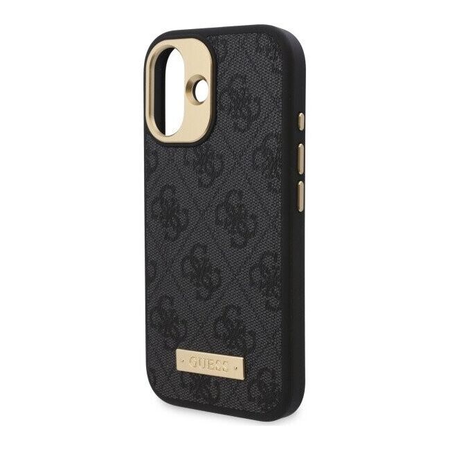 Husa pentru  iPhone 16 Plus cu MagSafe Guess - Hardcase 4G Series - negru denim