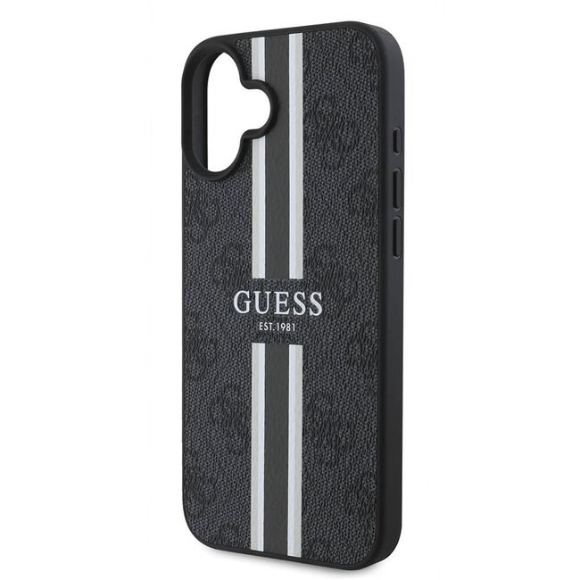 Husa pentru  iPhone 16 Plus cu MagSafe Guess - Hardcase 4G Series - negru