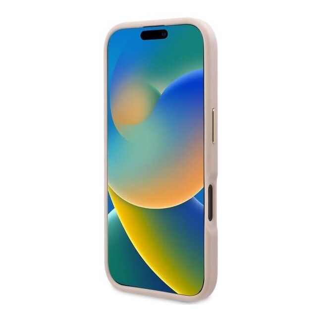 Husa pentru  iPhone 16 Plus cu MagSafe Guess - Hardcase 4G Series - roz neo