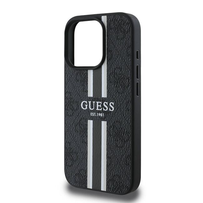 Husa pentru  iPhone 16 Pro cu MagSafe Guess - Hardcase 4G Series - negru