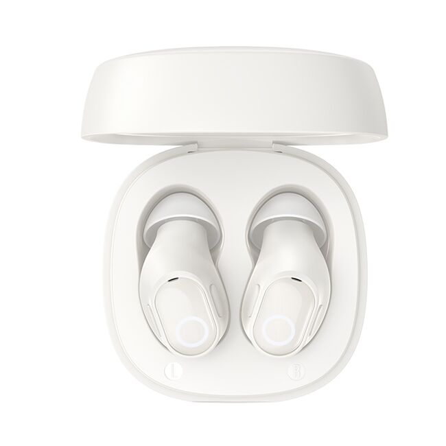Casti Wireless Baseus Earbuds Bowie WM02 TWS, Bluetooth 5.3 - Alb