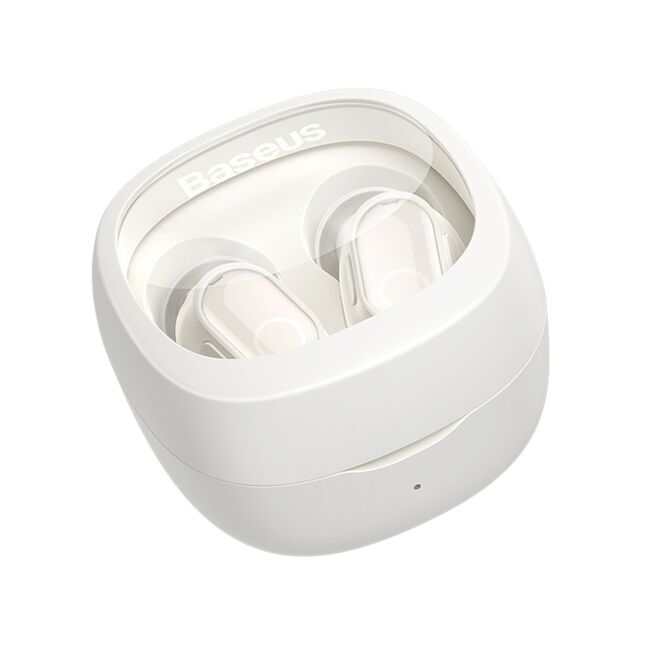 Casti Wireless Baseus Earbuds Bowie WM02 TWS, Bluetooth 5.3 - Alb