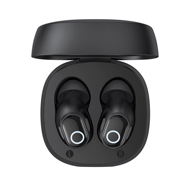 Casti Wireless Baseus Earbuds Bowie WM02 TWS, Bluetooth 5.3 - Negru