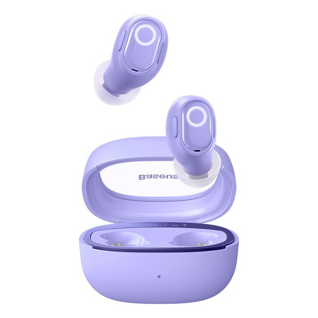 Casti Wireless Baseus Earbuds WM02+ True Wireless Stereo, Bluetooth V5.3, Smart Display - Mov