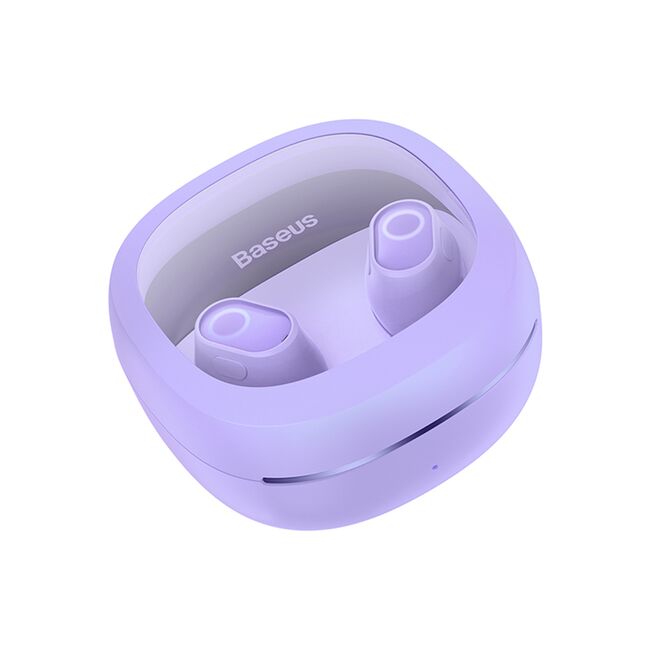 Casti Wireless Baseus Earbuds WM02+ True Wireless Stereo, Bluetooth V5.3, Smart Display - Mov