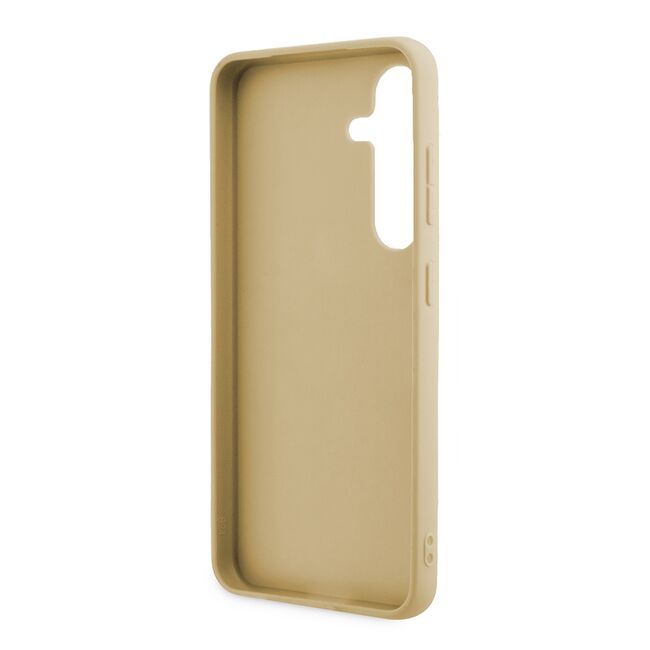 Husa pentru  Samsung Galaxy S24+ Plus Guess - Glitter Fixed - auriu