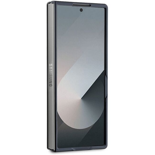 Husa pentru  Samsung Galaxy Z Fold 6 Guess - Leather 4G Triangle Strass - maro