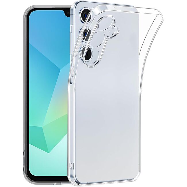 Husa pentru  Samsung Galaxy A16, Anti-Shock 1.5mm, cu protectie lentile, Transparent