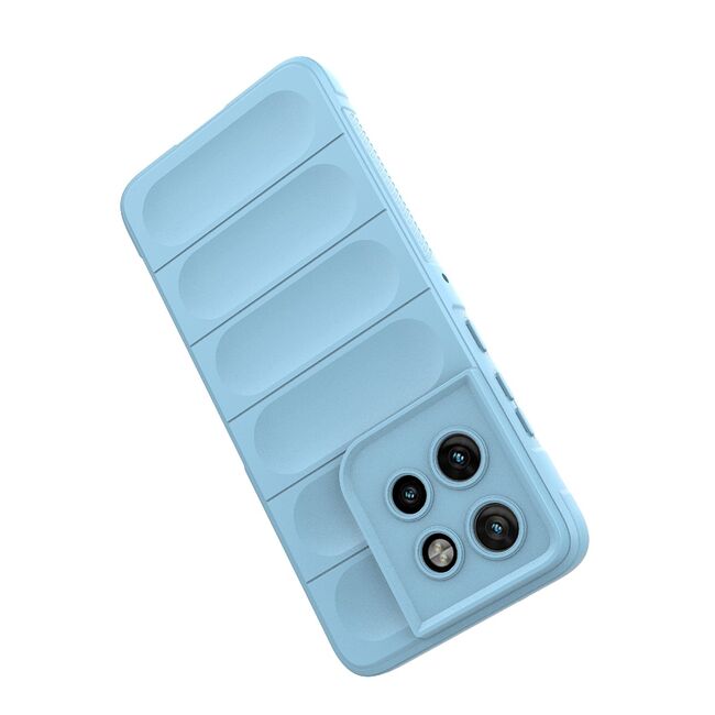 Husa pentru  Motorola Edge 50 Neo Liquid Silicone, Microfibre Lining, Non-Slip Airbag Design, bordeaux