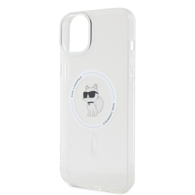 Husa pentru  iPhone 15 Plus Karl Lagerfeld - IML MagSafe - clear