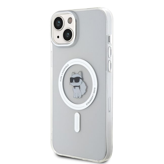 Husa pentru  iPhone 15 Plus Karl Lagerfeld - IML MagSafe - clear