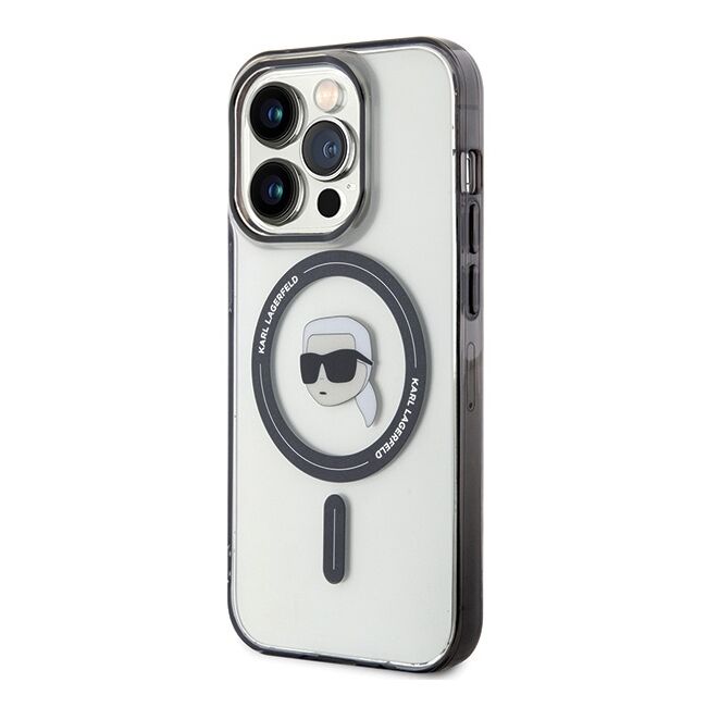 Husa pentru  iPhone 15 Pro Max Karl Lagerfeld - IML MagSafe - clear
