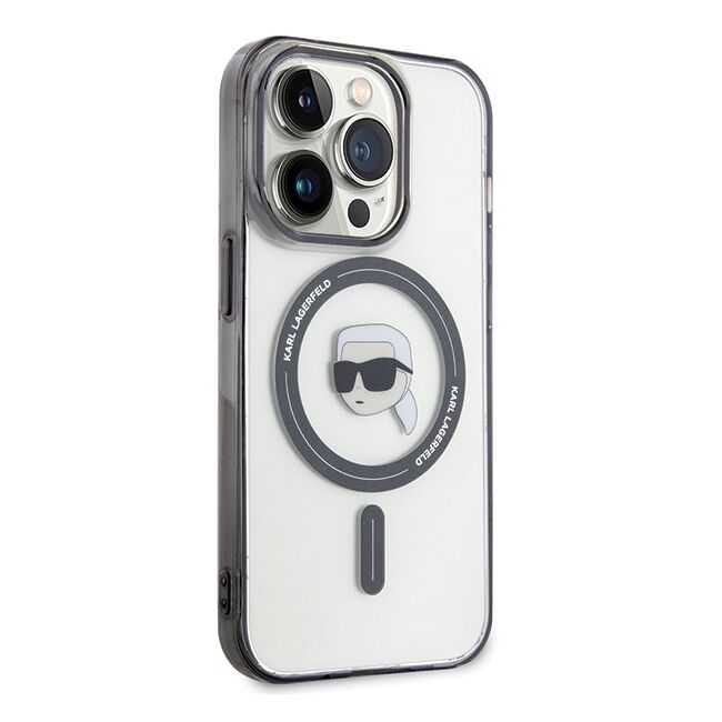 Husa pentru  iPhone 15 Pro Max Karl Lagerfeld - IML MagSafe - clear