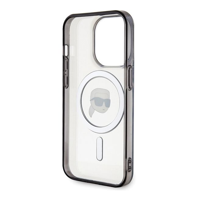 Husa pentru  iPhone 15 Pro Max Karl Lagerfeld - IML MagSafe - clear