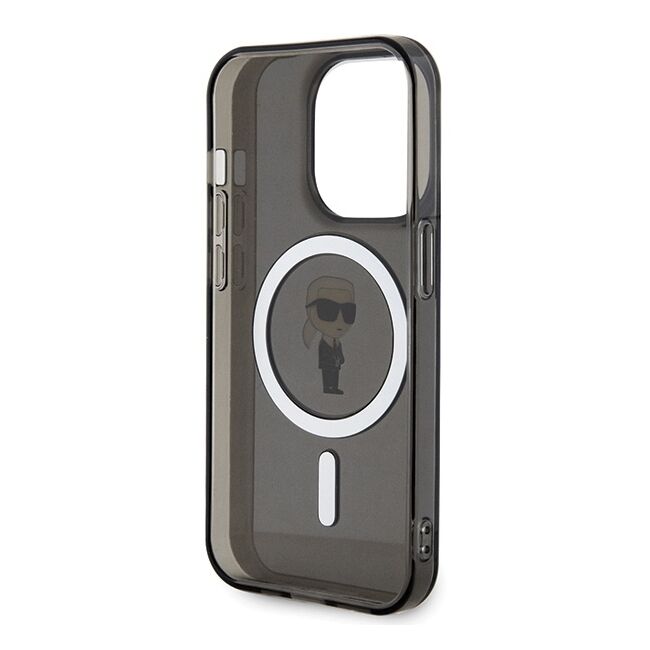 Husa pentru  iPhone 15 Pro Max Karl Lagerfeld - IML MagSafe - negru denim