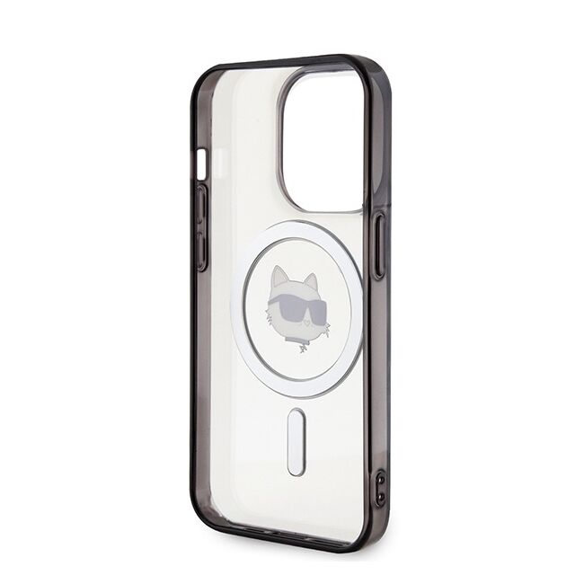 Husa pentru  iPhone 15 Pro Max Karl Lagerfeld - IML MagSafe - negru