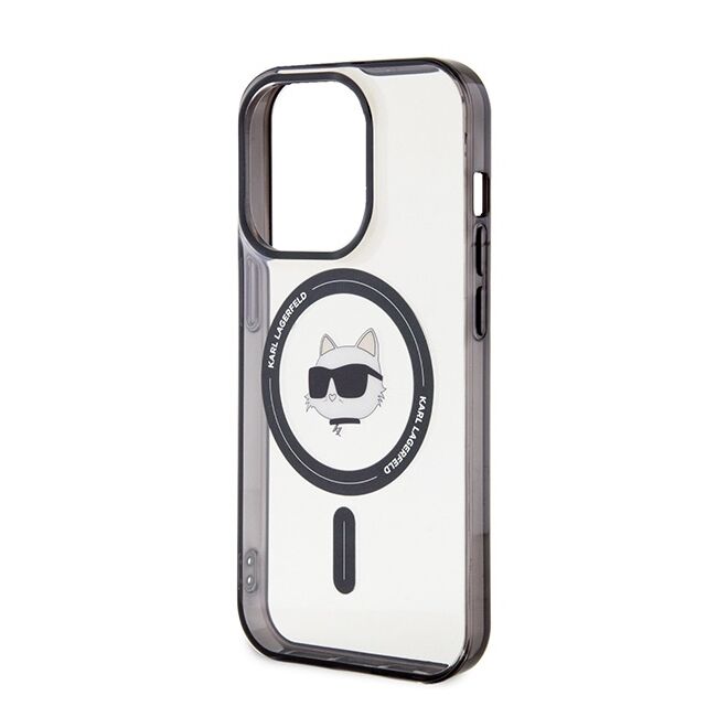 Husa pentru  iPhone 15 Pro Max Karl Lagerfeld - IML MagSafe - negru
