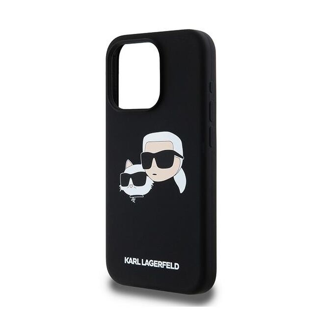 Husa pentru  iPhone 15 Pro Max Karl Lagerfeld - Silicone MagSafe - kaki