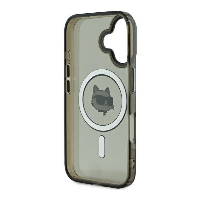 Husa pentru  iPhone 16 Karl Lagerfeld - IML MagSafe - alb optic