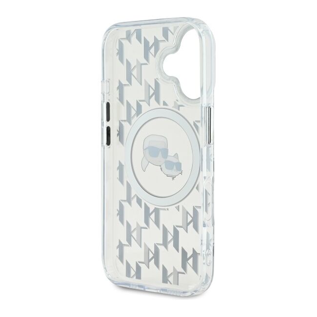 Husa pentru  iPhone 16 Karl Lagerfeld - IML MagSafe - transparent