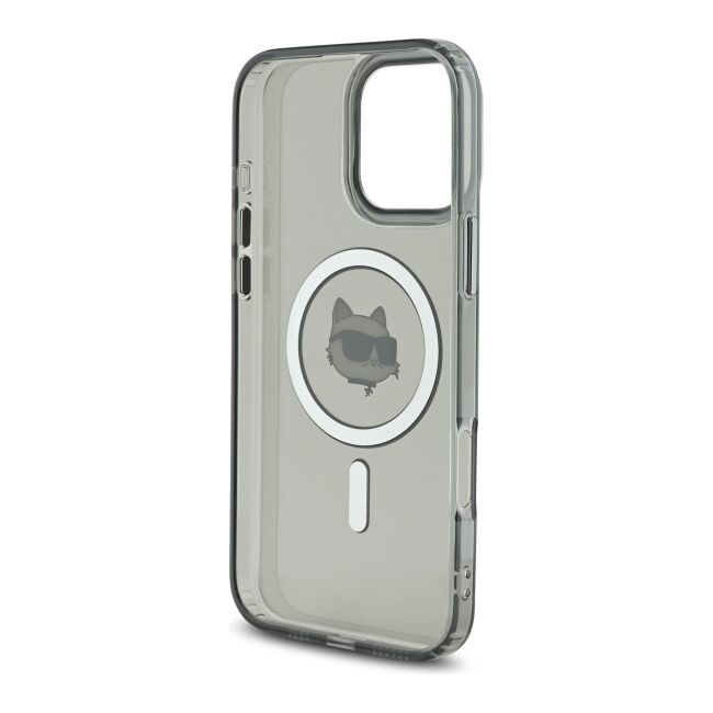 Husa pentru  iPhone 16 Pro Max Karl Lagerfeld - IML MagSafe - grey