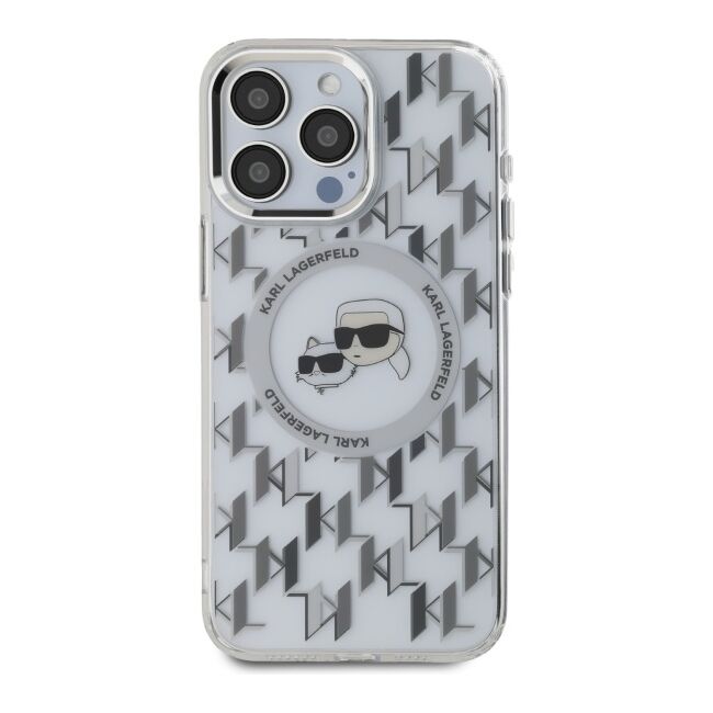 Husa pentru  iPhone 16 Pro Max Karl Lagerfeld - IML MagSafe - transparent