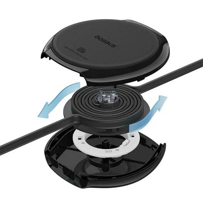 Cablu Baseus - Data Cable Pathfinder Series USB Tip C - USB Tip C 100W, retractabil, 1m -  negru