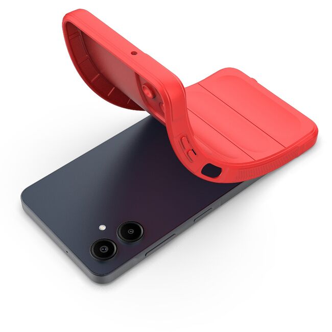 Husa pentru  Samsung Galaxy A06 Liquid Silicone, Microfibre Lining, Non-Slip Airbag Design, bordeaux