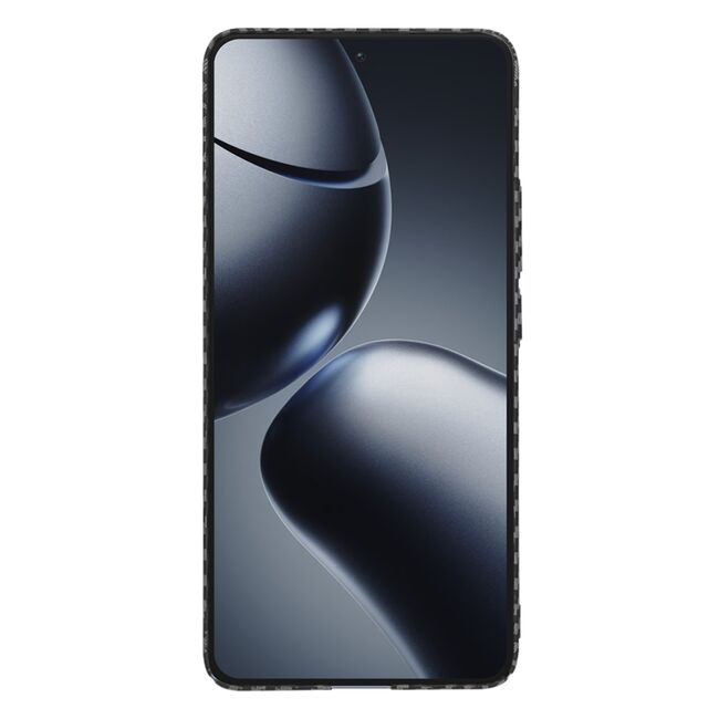 Husa pentru  Xiaomi 14T Pro CarbonFiber UltraSlim, Lightweight, negru