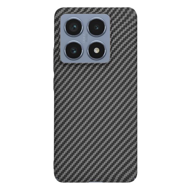 Husa pentru  Xiaomi 14T Pro CarbonFiber UltraSlim, Lightweight, negru