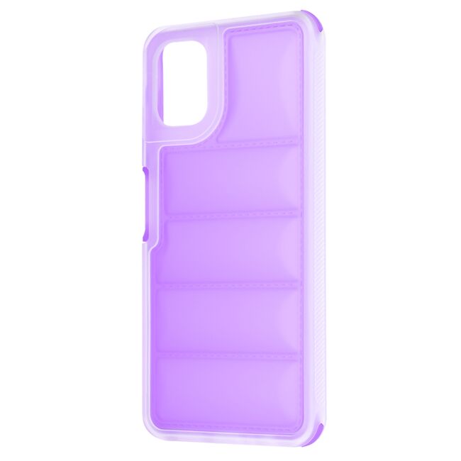 Husa pentru  Samsung Galaxy A06 Air Cusion anti-shock, Dazzling - mov