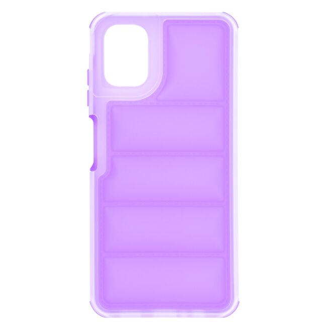 Husa pentru  Samsung Galaxy A06 Air Cusion anti-shock, Dazzling - mov