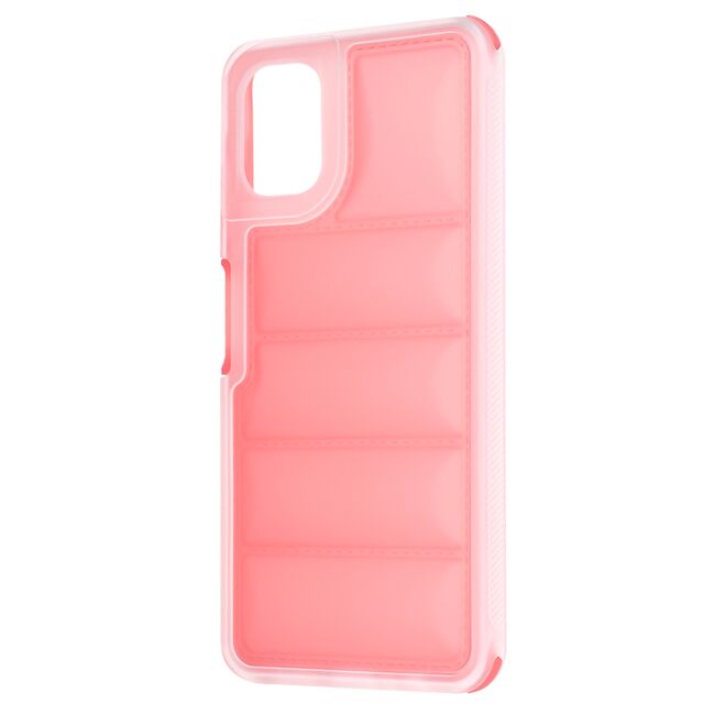 Husa pentru  Samsung Galaxy A06 Air Cusion anti-shock, Dazzling - rosu