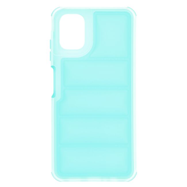 Husa pentru  Samsung Galaxy A06 Air Cusion anti-shock, Dazzling - turcoaz