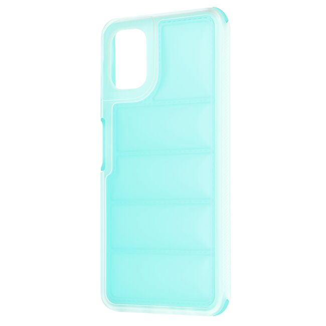 Husa pentru  Samsung Galaxy A06 Air Cusion anti-shock, Dazzling - turcoaz