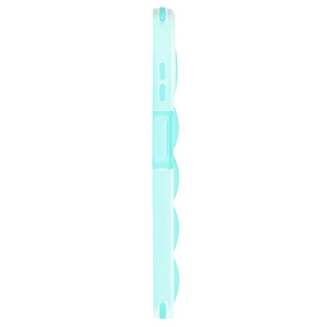 Husa pentru  Samsung Galaxy A06 Air Cusion anti-shock, Dazzling - turcoaz