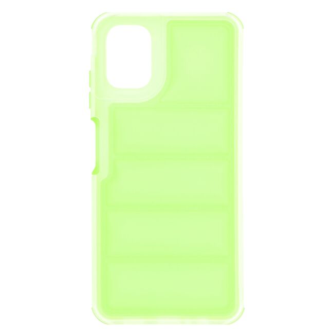 Husa pentru  Samsung Galaxy A06 Air Cusion anti-shock, Dazzling - verde
