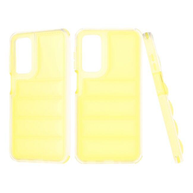 Husa pentru  Samsung Galaxy A16 Air Cusion anti-shock, Dazzling - galben